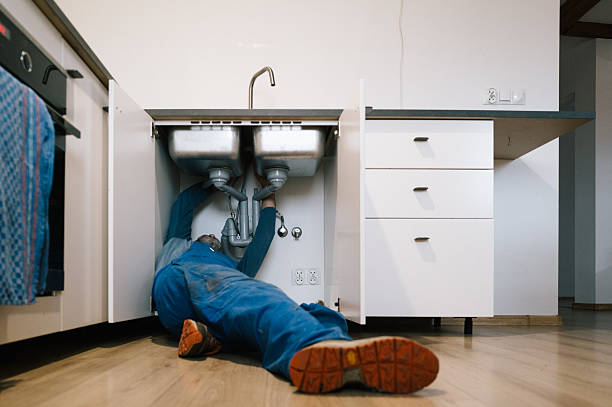 Professional Drain Cleaning technician working in Refton, PA